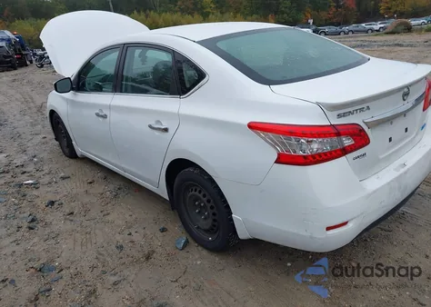 2014 Nissan Sentra Fe+ Sv from USA, damaged, VIN 3N1AB7AP0EY278044